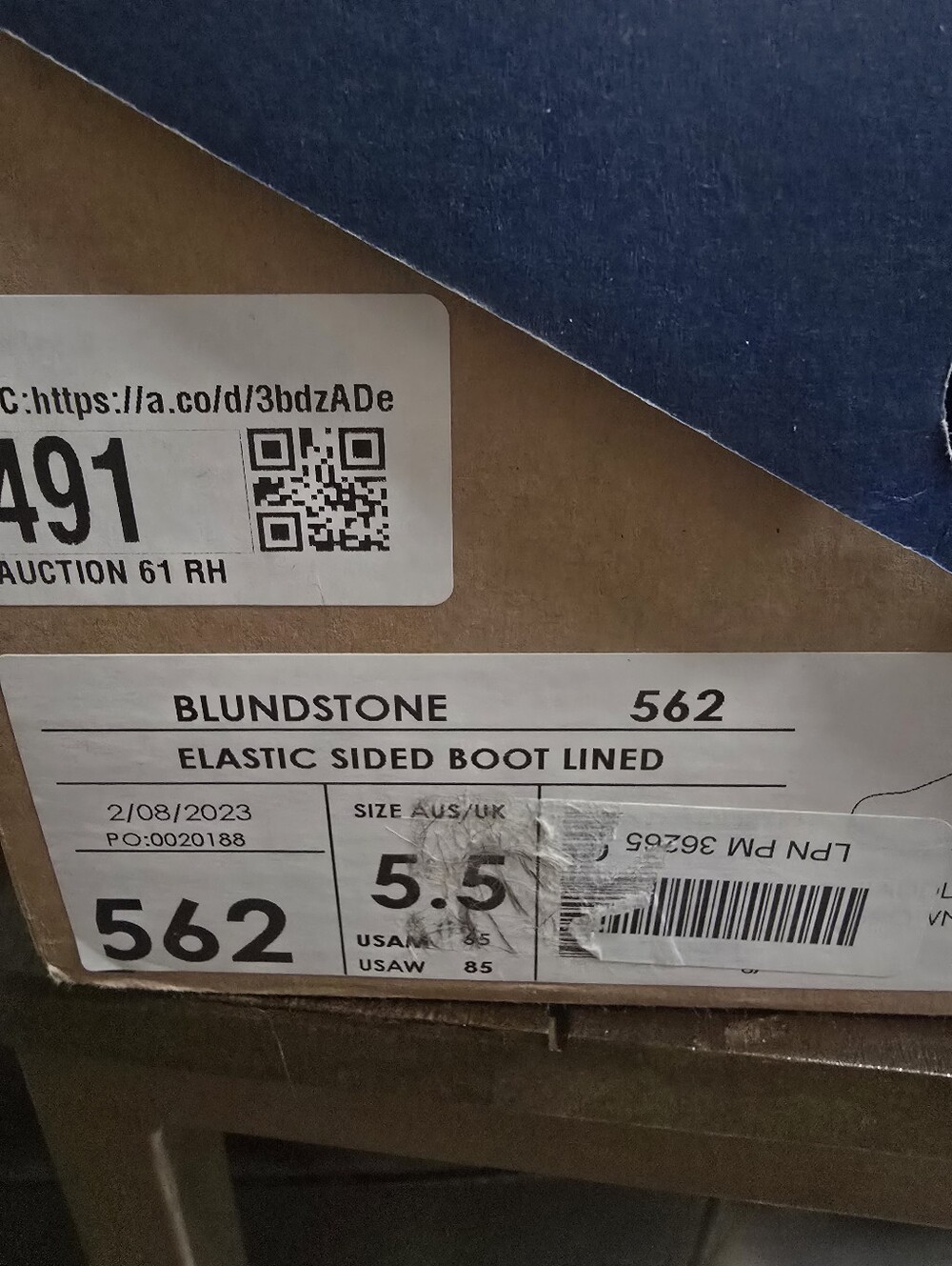 Blundstone 562 Boot | size 6.5 Mens 8.5 Womens Saddle Brown | Authentic New - Picture 9 of 9